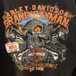 Harley-Davidson Black GRAND CAYMEN-CAYMEN island Tee. 3XL